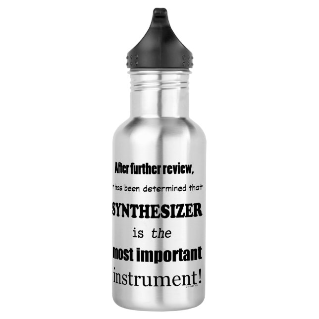 Synthesizer ist das wichtigste Instrument Edelstahlflasche (Rechts)