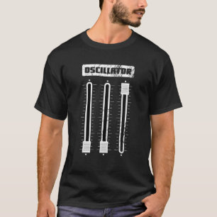 Synthesizer Oscillator Modular Analog Synth T-Shirt