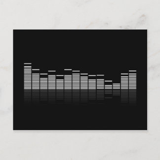 Synthesizer Postkarte