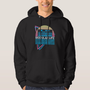 Synthesizer Synth Elektronischer Musiker Modular L Hoodie