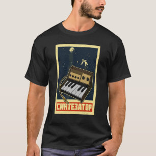 Synthesizer Synth Keyboard Electronic Musicians Mo T-Shirt