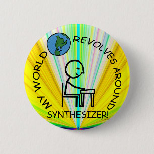 Synthesizer - Weltumdrehungen Button