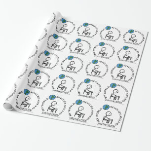 Synthesizer - Weltumdrehungen Geschenkpapier