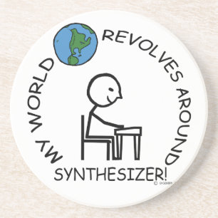 Synthesizer - Weltumdrehungen Untersetzer