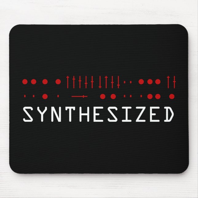 Synthetisierte Mausunterlage Mousepad (Vorne)