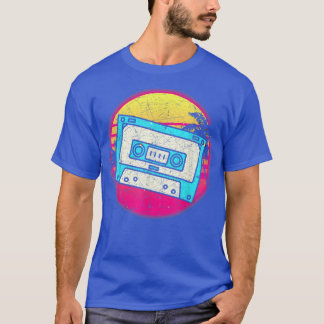 Synthwave 80er Music Lover Retro Cassette Vaporwav T-Shirt