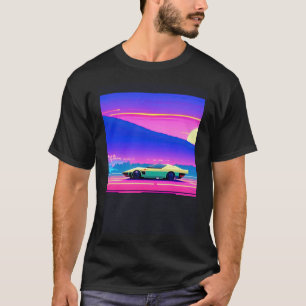 Synthwave Car outrun retrowave futuresynth scfi T-Shirt