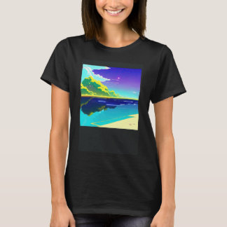 Synthwave-Outrun Retrowave-futuresynth sci 14 T-Shirt