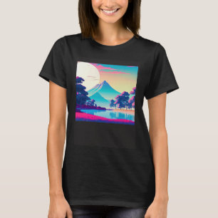 Synthwave outrun retrowave futuresynth sci 8 T-Shirt