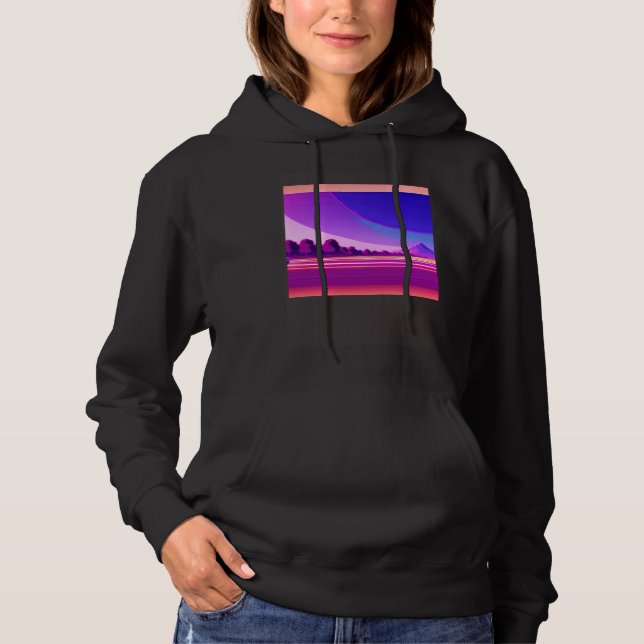 Synthwave outrun retrowave futuresynth sci fi  31 hoodie (Vorderseite)