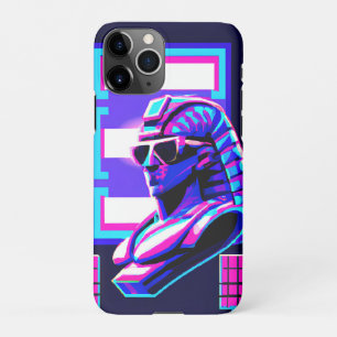 Synthwave Pharaoh iPhone 11Pro Hülle
