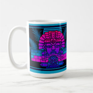 Synthwave Pharaoh Kaffeetasse