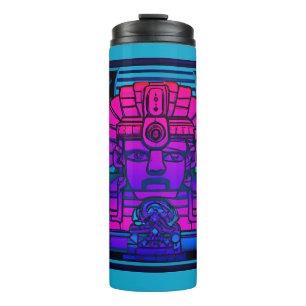 Synthwave Pharaoh Thermosbecher