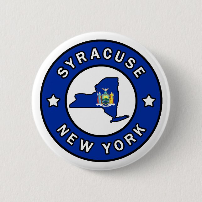 Syracuse New York Button (Vorderseite)