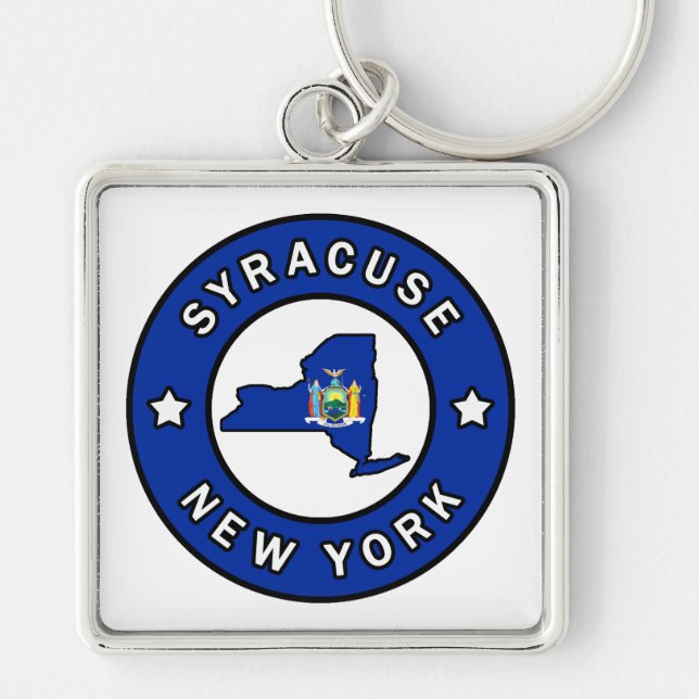 Syracuse New York Schlüsselanhänger (Vorne)