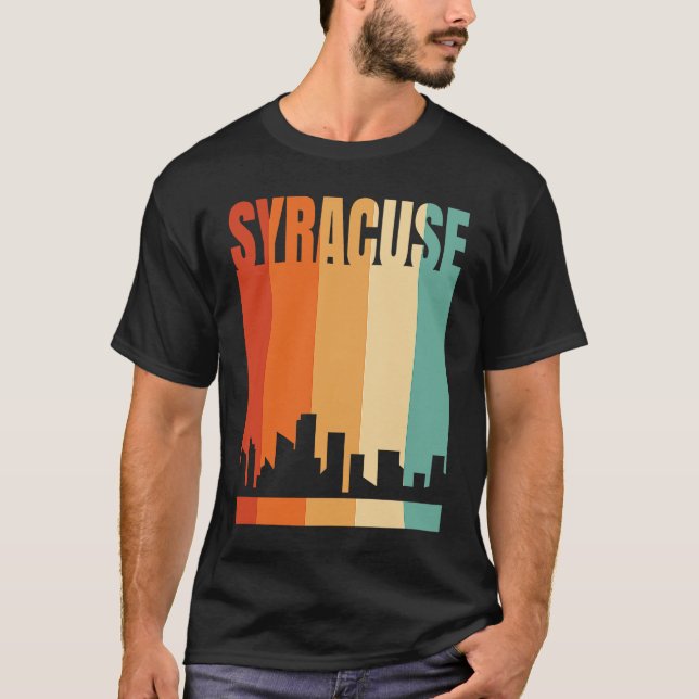 Syracuse Skyline  2 T-Shirt (Vorderseite)