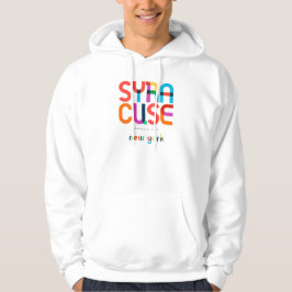 Syrakus New York Mid Century, Pop Art, Hoodie