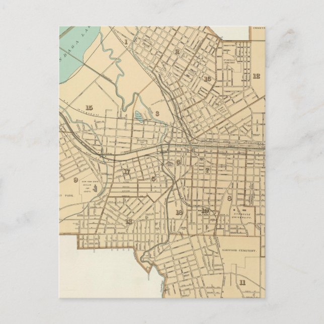 Syrakus Postkarte (Vorderseite)