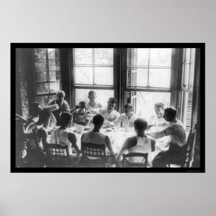 Syrakus Rowing Dinner 1908 Poster