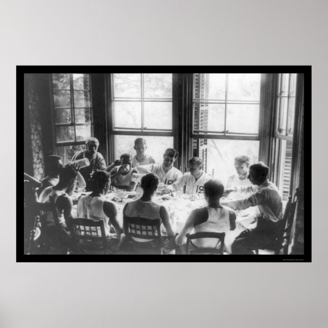 Syrakus Rowing Dinner 1908 Poster (Vorne)