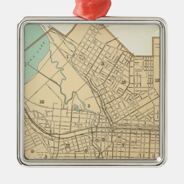 Syrakus Silbernes Ornament (Vorne)