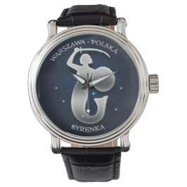 Syrenka - Warszawska - Polska Watch Armbanduhr
