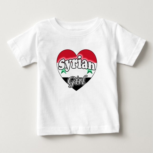 Syrian Girl Baby T-shirt (Vorderseite)