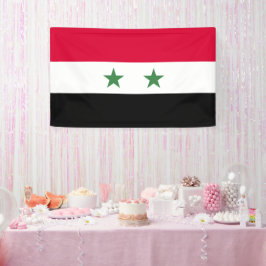 Syrien-Flagge Banner