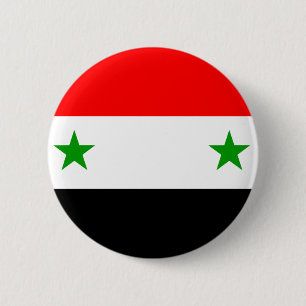Syrien-Flagge Button