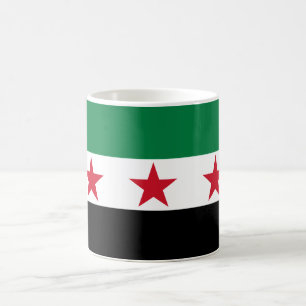 Syrien-Flagge Kaffeetasse