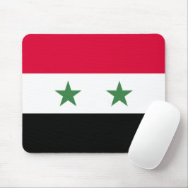 Syrien-Flagge Mousepad