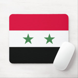 Syrien-Flagge Mousepad