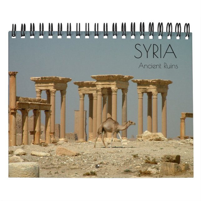 Syrien - Kalender der alten Ruinen 2026 (Titelbild)