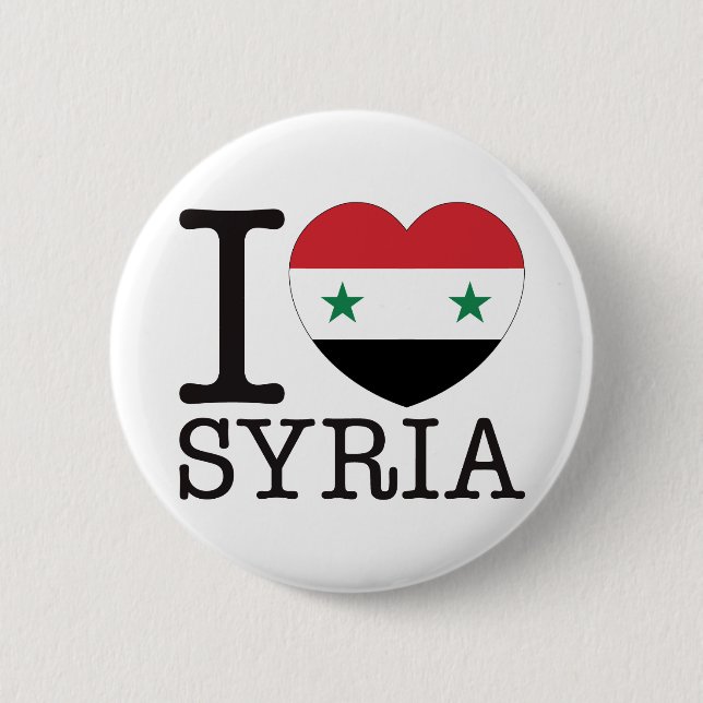 Syrien-Liebe v2 Button (Vorderseite)