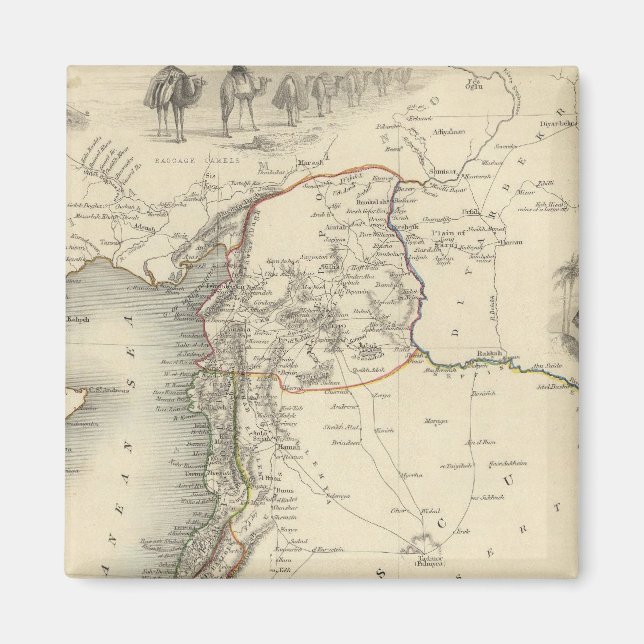Syrien Magnet (Vorne)