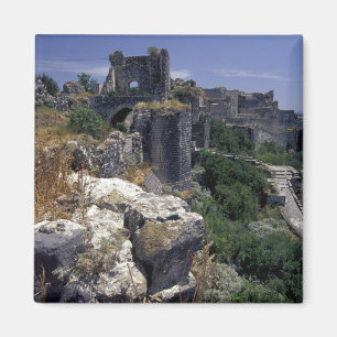 Syrien, Marqab-Burg, Kreuzritterburg gelegen Magnet