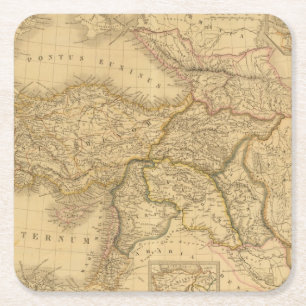 Syrien Rechteckiger Pappuntersetzer