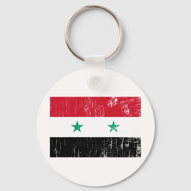 Syrien-Schlüsselanhänger Schlüsselanhänger (Vorderseite)