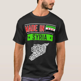 Syrien, Syrisch, Freie Syria-Flagge. T-Shirt