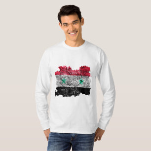 Syrien Vintage-Flagge T-Shirt