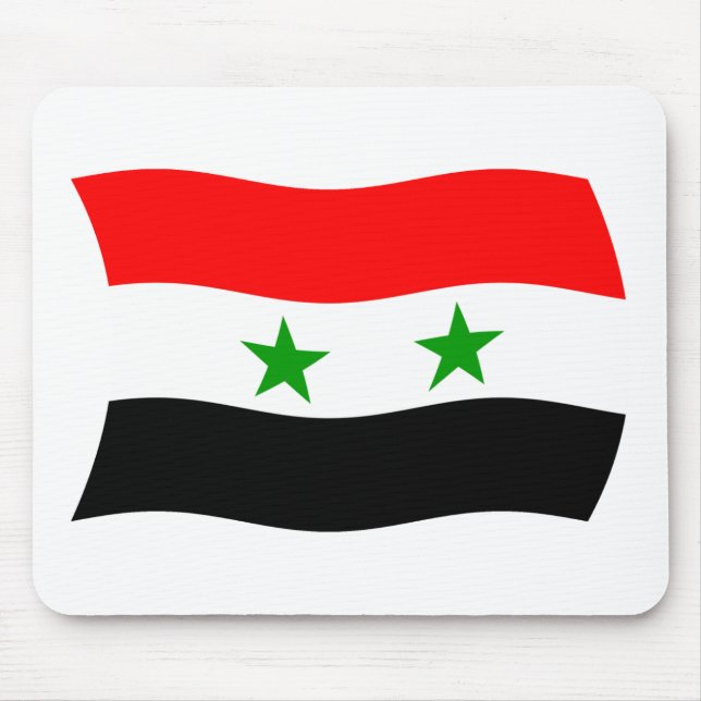 Syrienflagge Mousepad (Vorne)