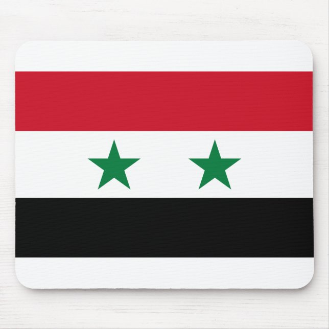 Syrienflagge Mousepad (Vorne)