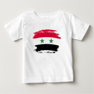 Syrische Flagge Baby T-shirt
