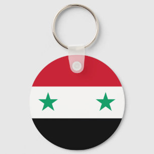 syrische Flagge Schlüsselanhänger
