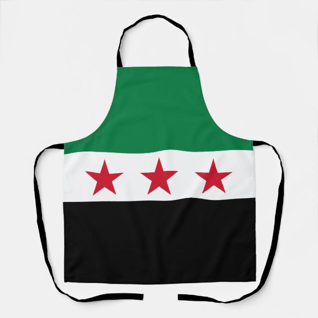 Syrische Flagge Schürze (Vorderseite)
