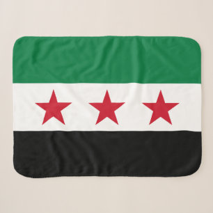 Syrische Flagge Sherpadecke