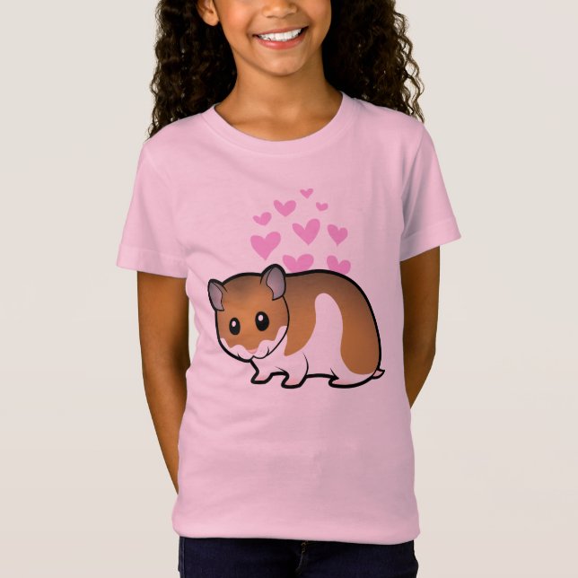 Syrische Hamster-Liebe T-Shirt (Vorderseite)