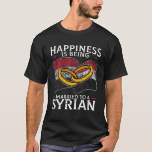 Syrische Hochzeit Arabische Republik Syrien Roots T-Shirt