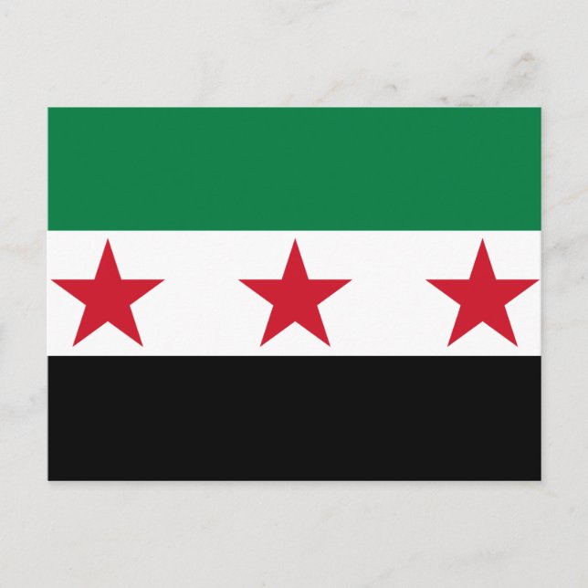 syrische Opposition Postkarte (Vorderseite)
