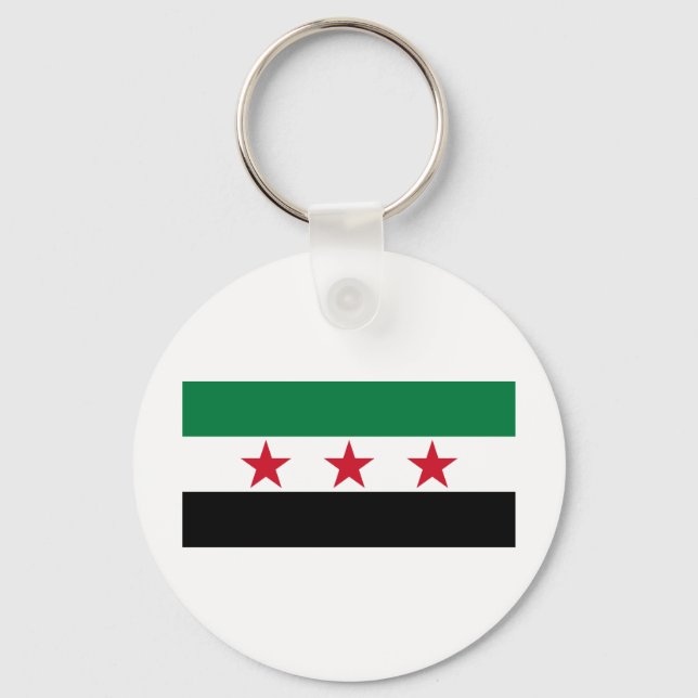 syrische Opposition Schlüsselanhänger (Vorderseite)